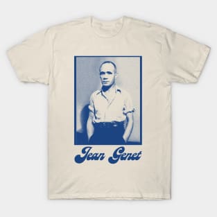 Jean Genet / Retro Fan Artwork T-Shirt